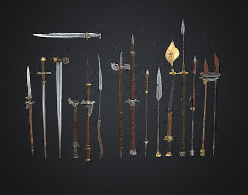 Weapons 3D print model