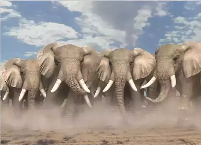 Elephant  Animation