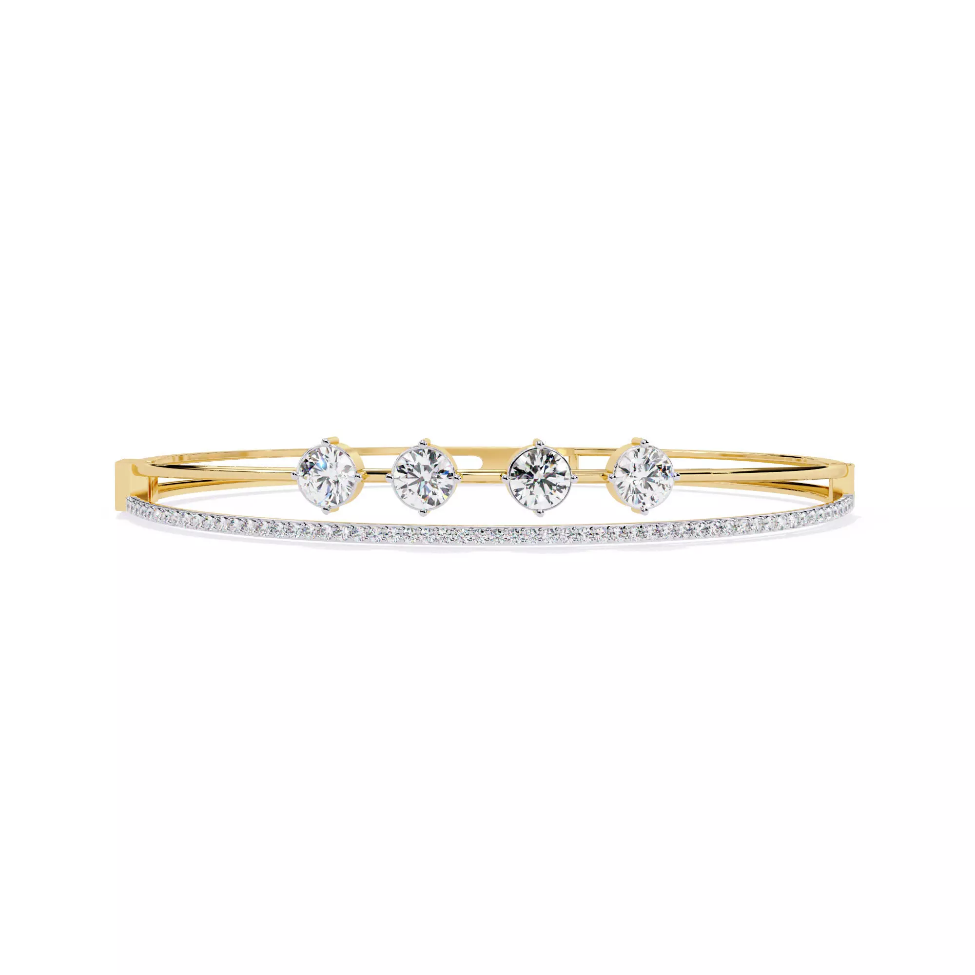 SOLITARE BRACELETS WITH RENDER AND DETAIL IMAGE 11 3D print model