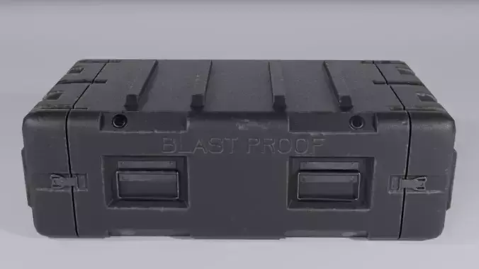 Low-poly military case