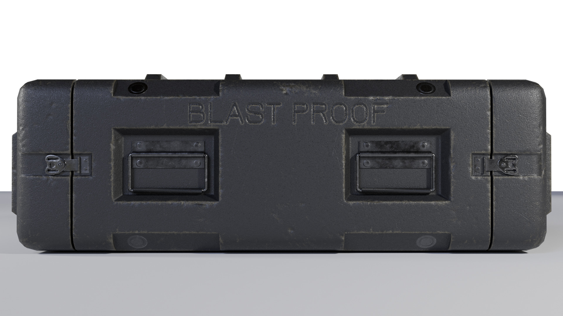 Low-poly military case Free low-poly 3D model_4