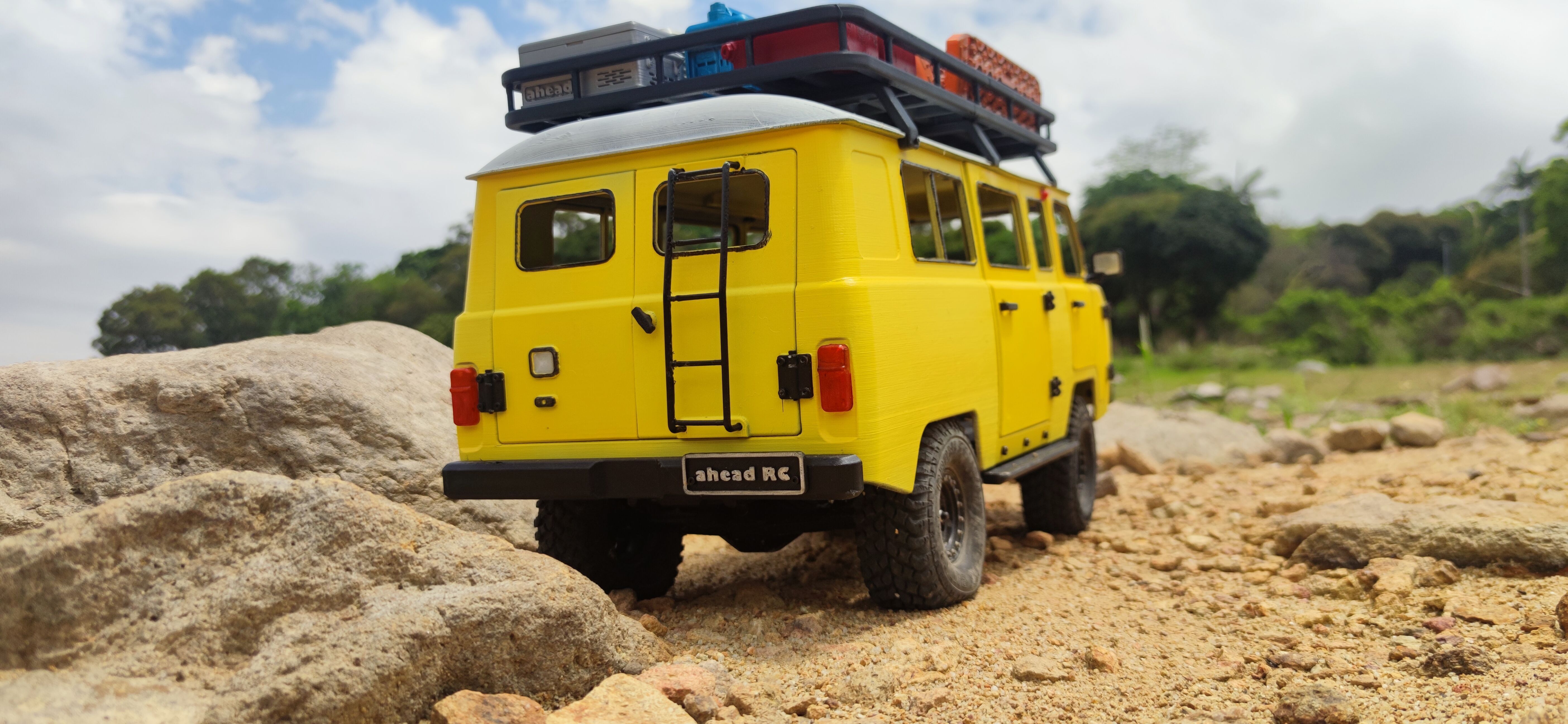 Crawler U452 Loaf - 1-10 RC body 3D print model_3