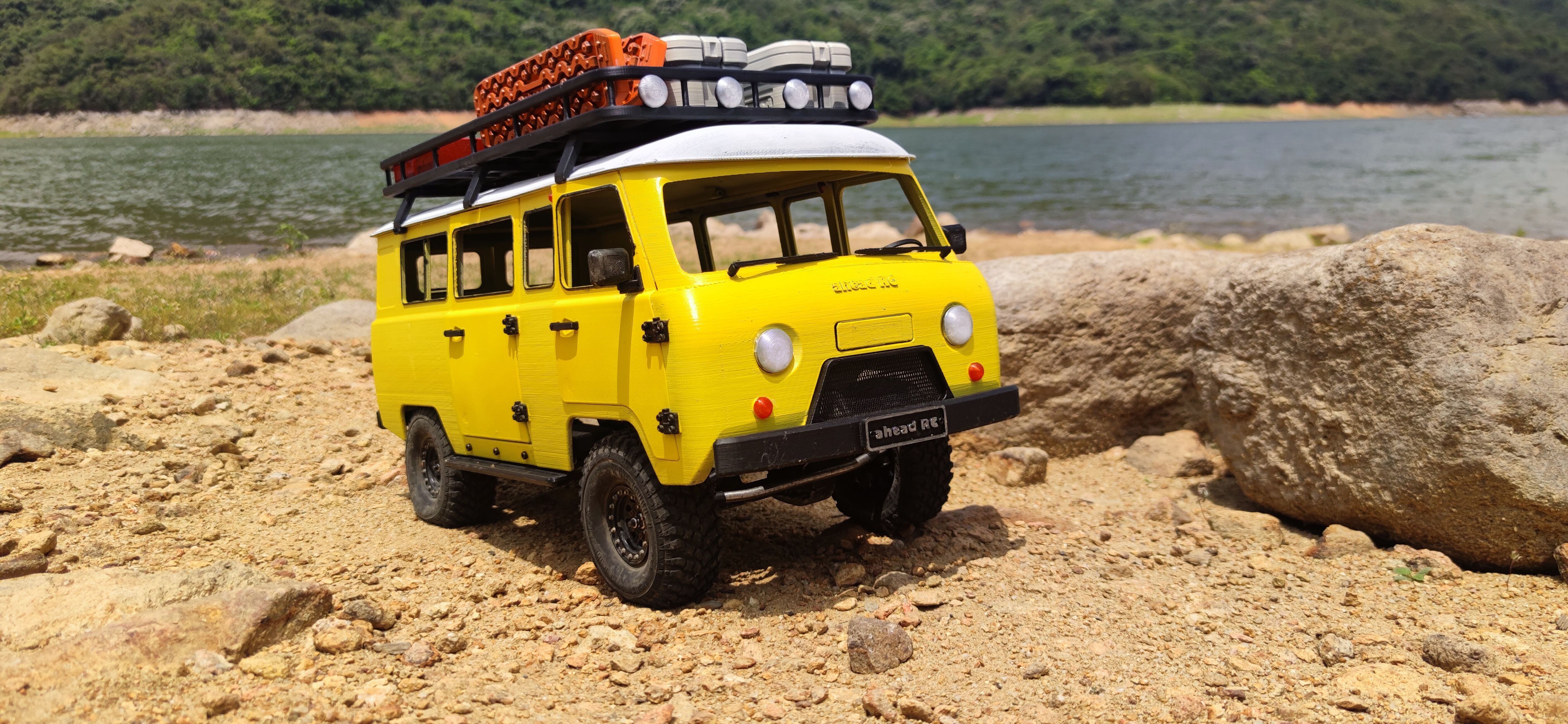 Crawler U452 Loaf - 1-10 RC body 3D print model_10