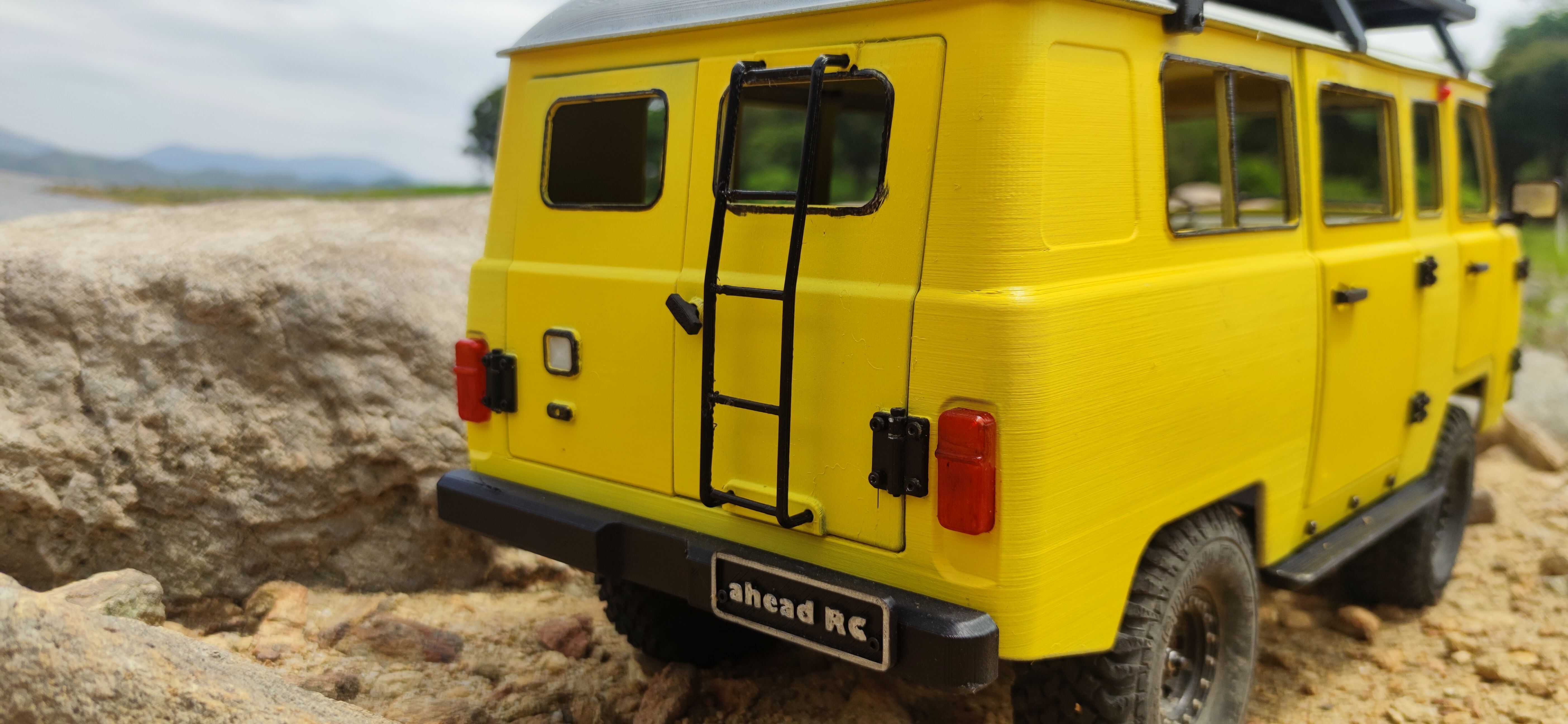 Crawler U452 Loaf - 1-10 RC body 3D print model_13