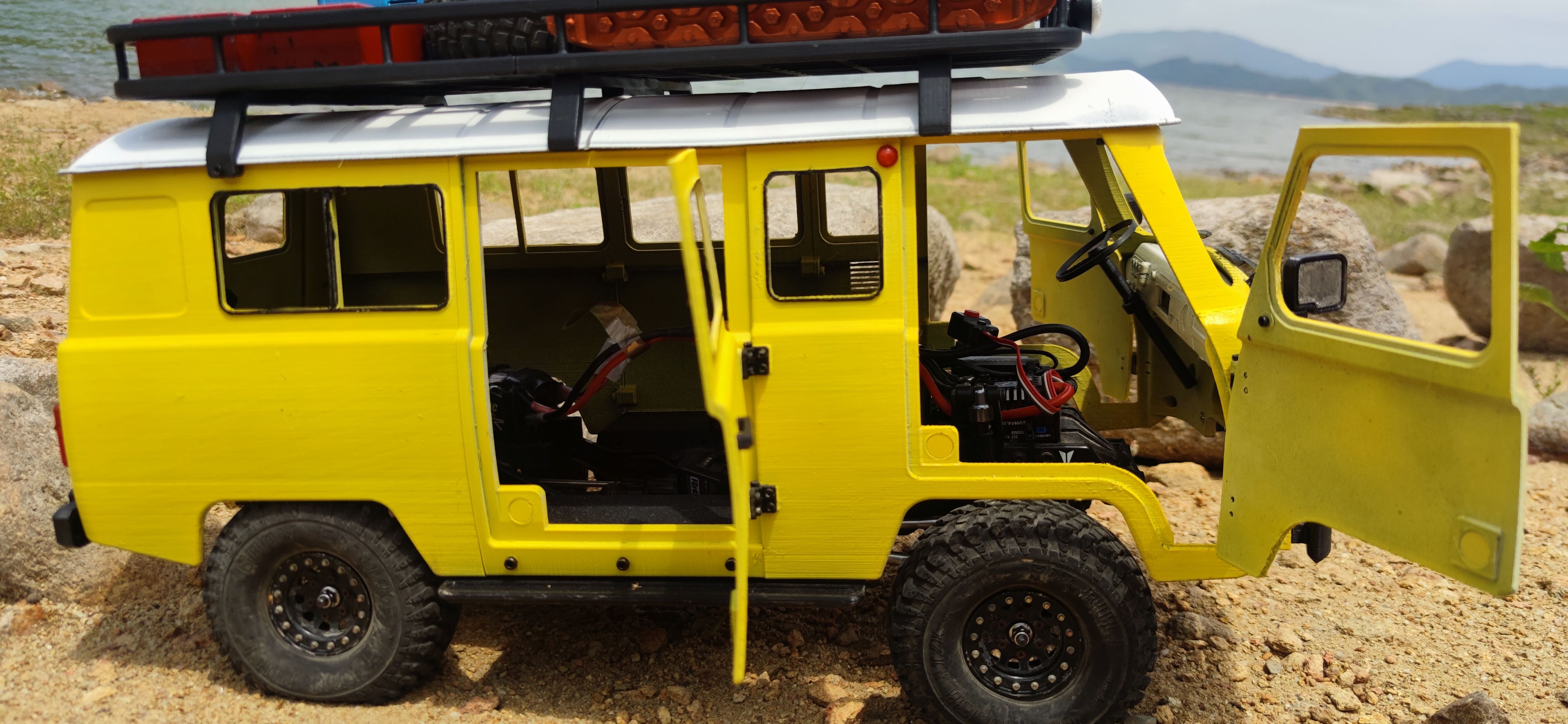 Crawler U452 Loaf - 1-10 RC body 3D print model_5