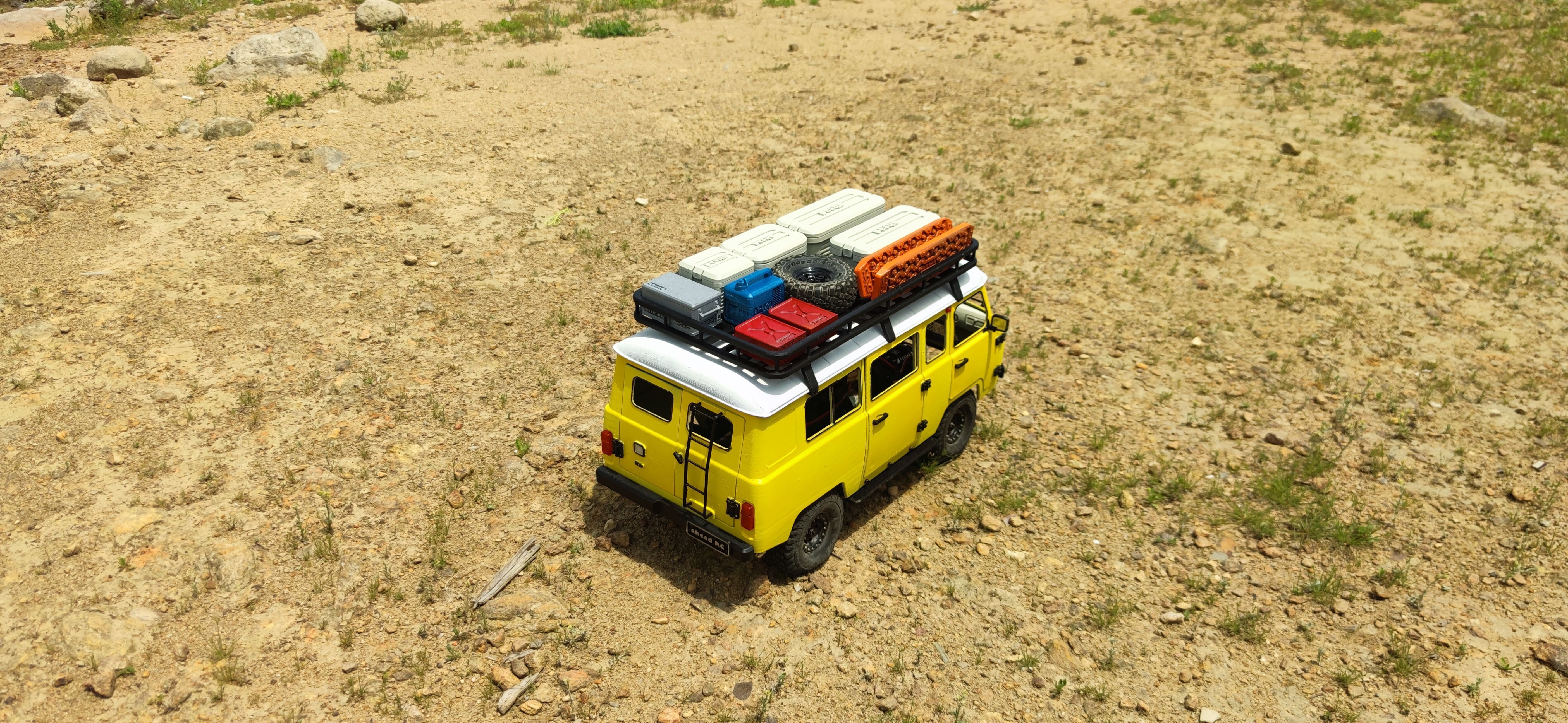 Crawler U452 Loaf - 1-10 RC body 3D print model_19