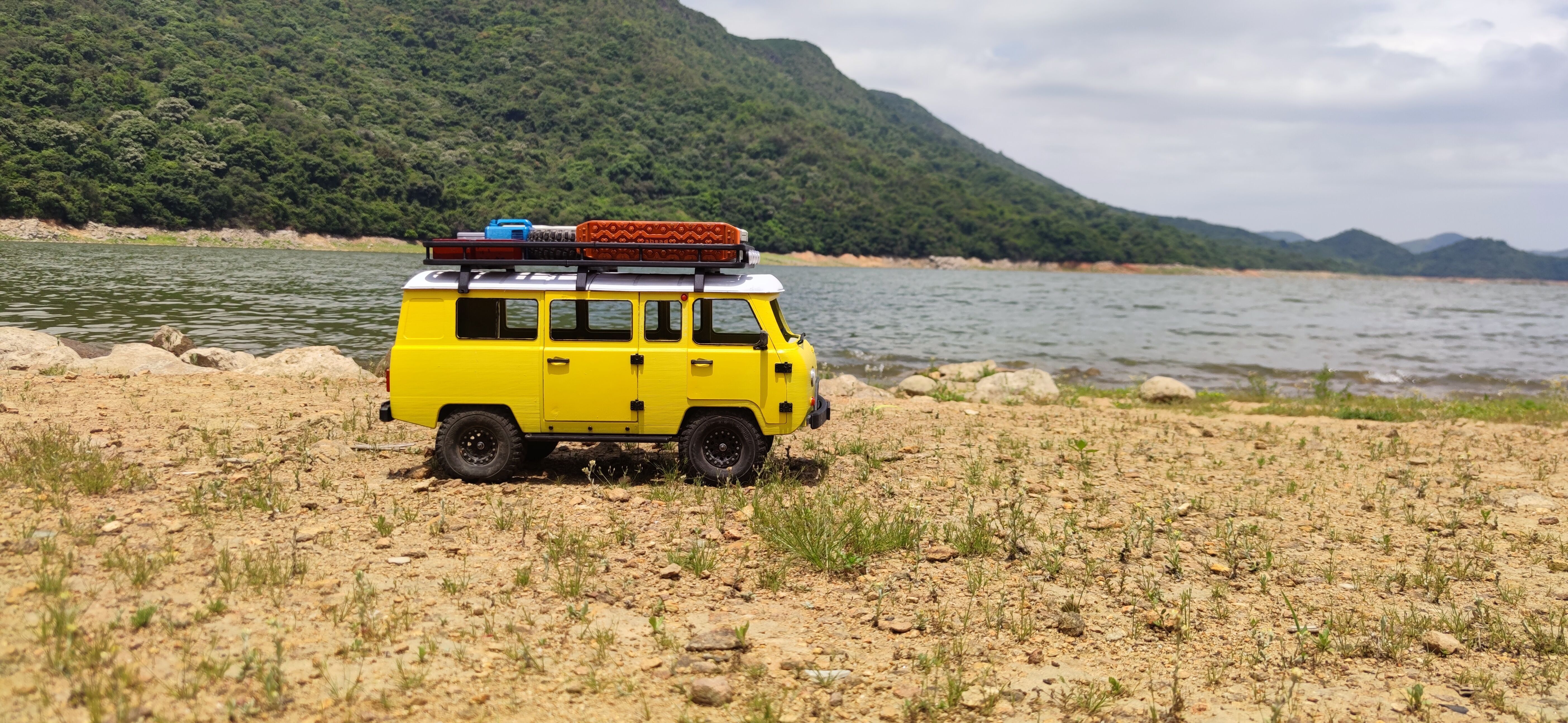 Crawler U452 Loaf - 1-10 RC body 3D print model_11