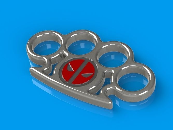 Deadpool Knuckle 3D print model