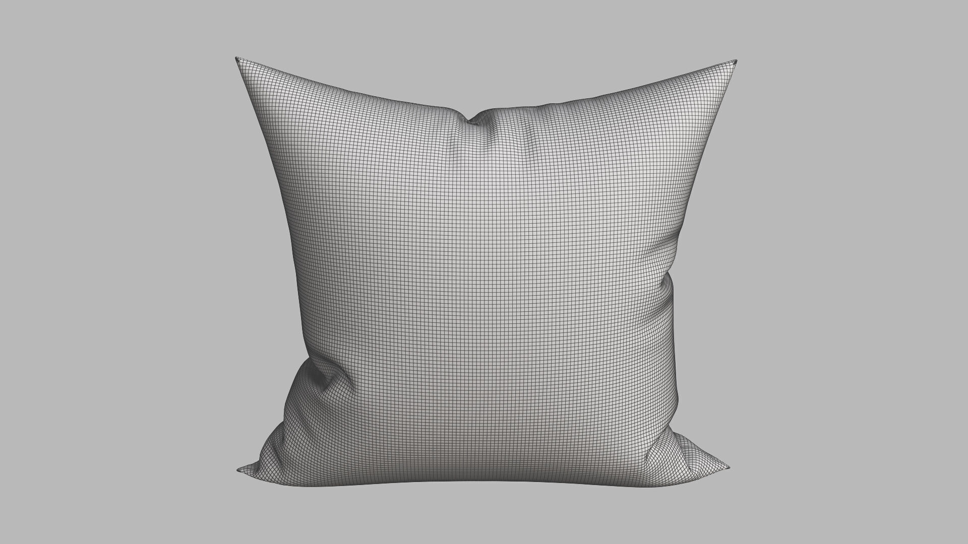 pillow heart color 3D model_9