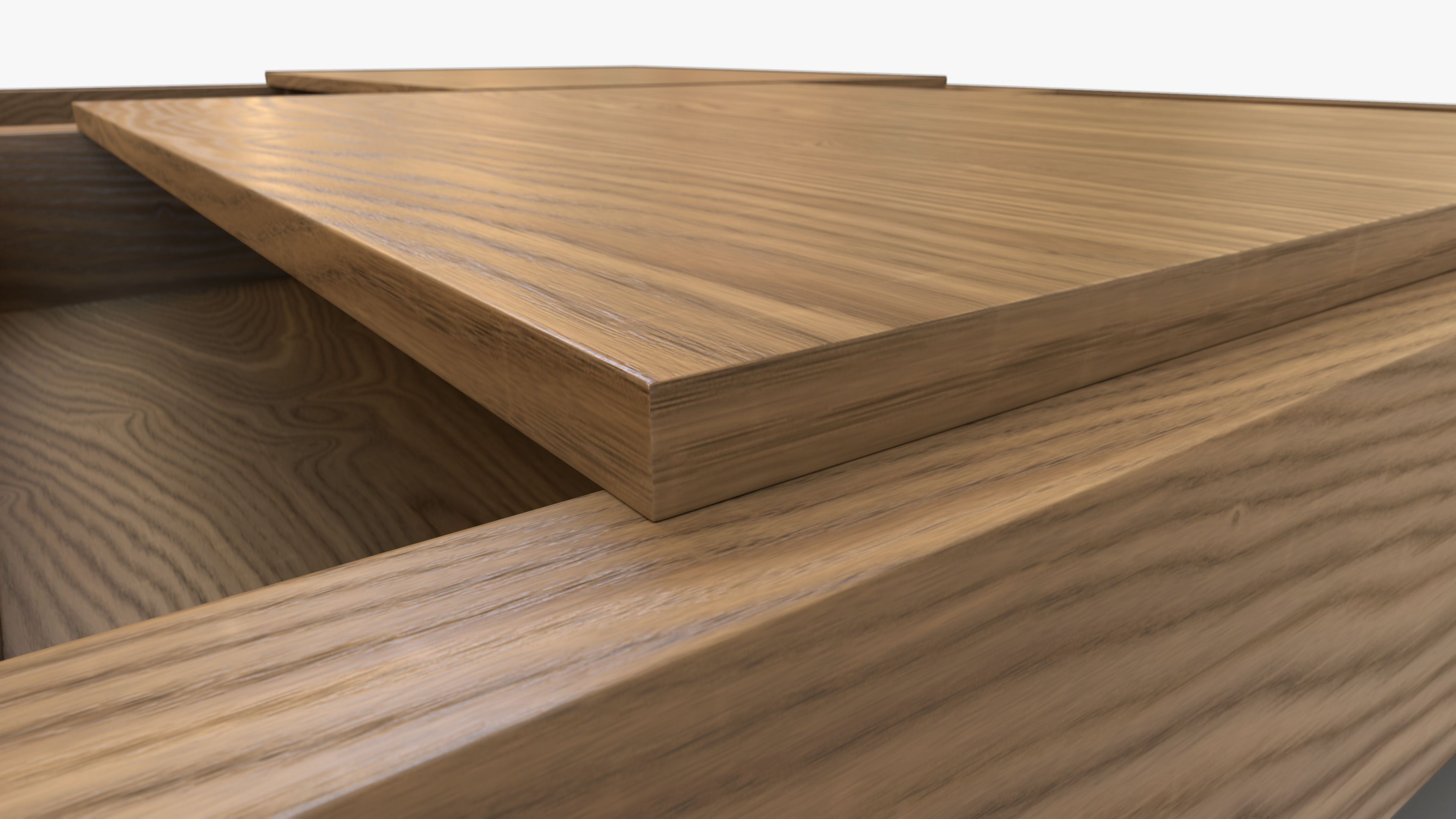 Table Constructor Lounge Low-poly 3D model_5