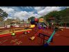 Playground and Park  Low-poly 3D model_1