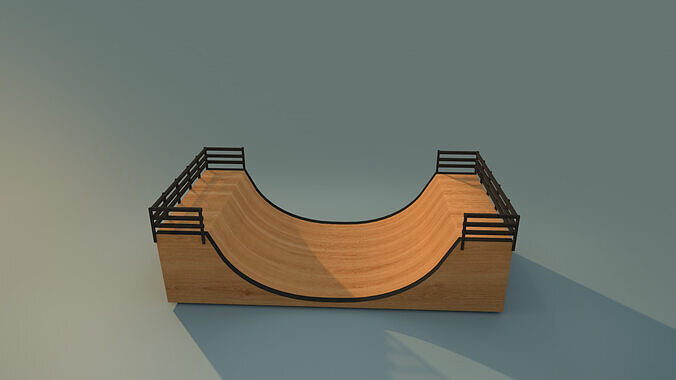 Skate Park Low-poly 3D model