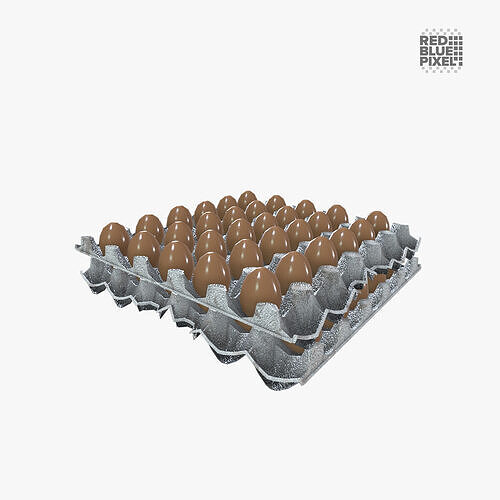 Egg  02 Low-poly 3D model