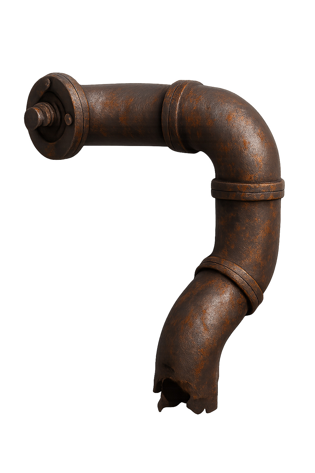 Abandoned Sci-Fi Bunker Kit 10 Modular Game Assets FBX GLB PBR 3D model_11