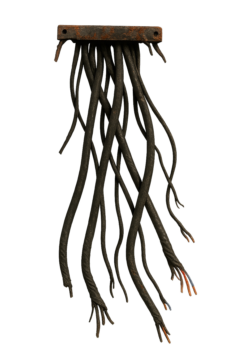 Abandoned Sci-Fi Bunker Kit 10 Modular Game Assets FBX GLB PBR 3D model_12