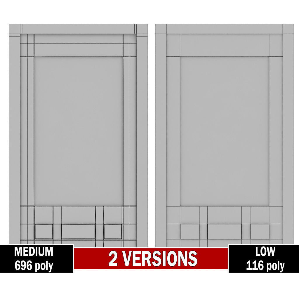 Weather meteo digital station remote Low-poly 3D model_8