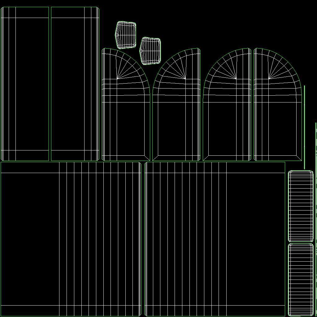 Louis Vuitton Speedy Trunk Bag Monogram Low-poly 3D model_19
