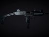Uzi 01 Metal Stock Active 3D model_1