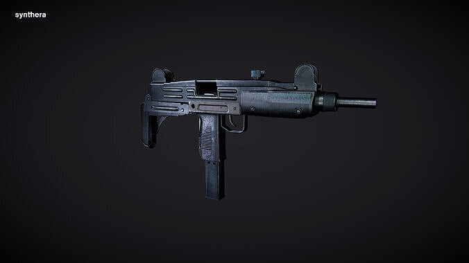 Uzi 01 Active 3D model