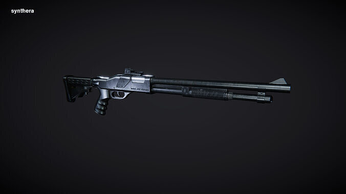 RM870 Shotgun Active 3D model