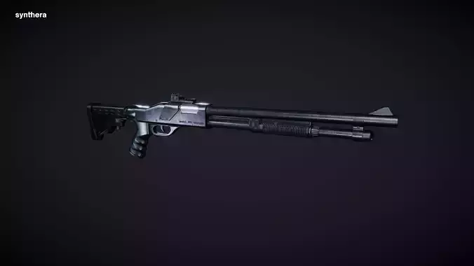 RM870 Shotgun Active 3D model