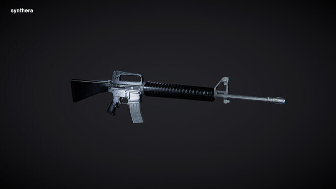 M16 Active 3D model
