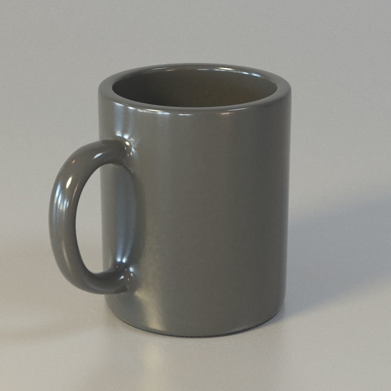 Coffee cup 3D model_1