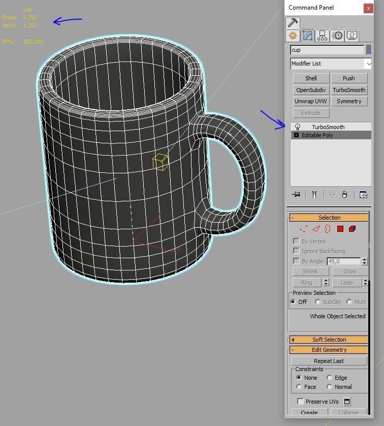 Coffee cup 3D model_4