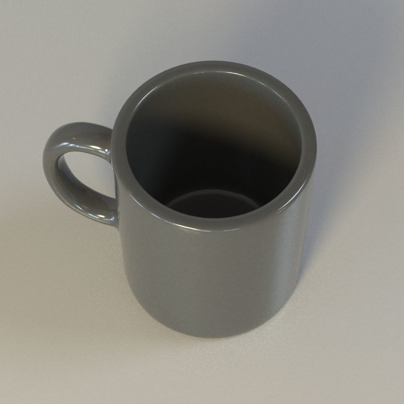 Coffee cup 3D model_2