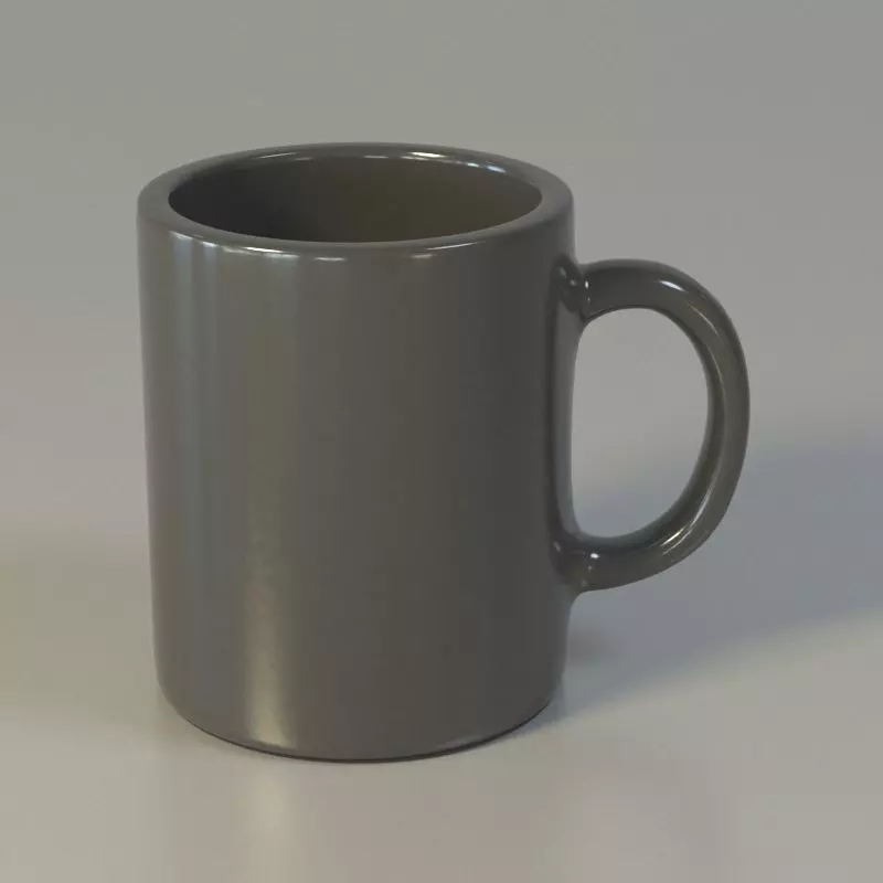 Coffee cup 3D model_0