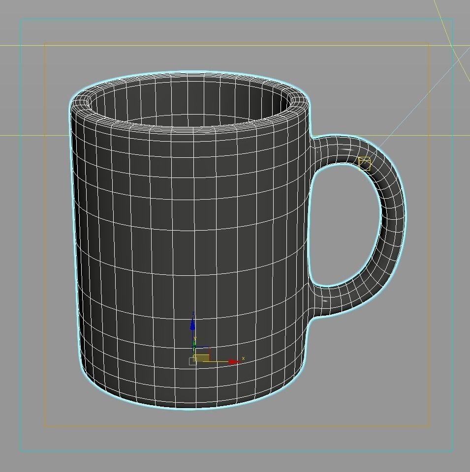 Coffee cup 3D model_3