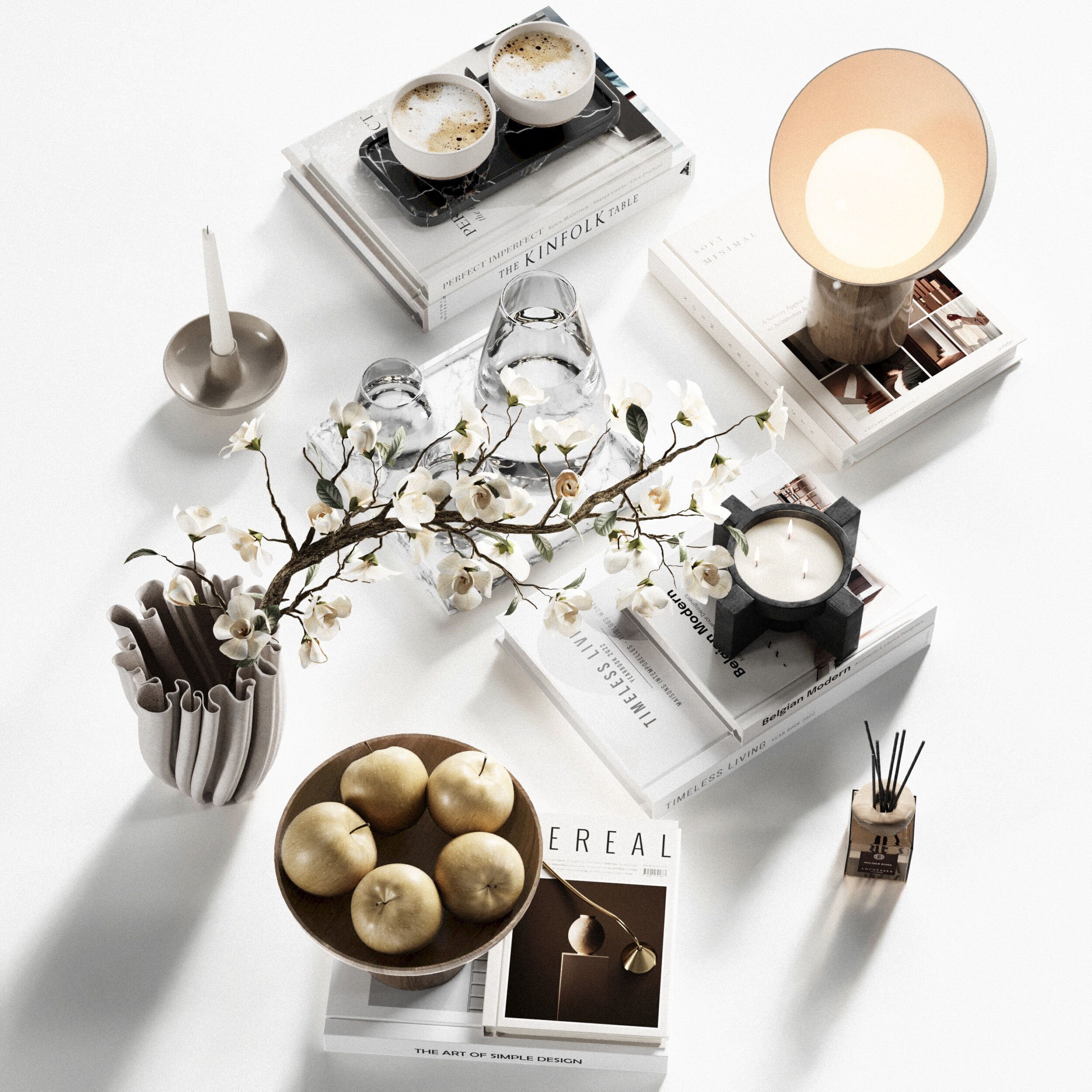 Decorative Set 35 3D model_4