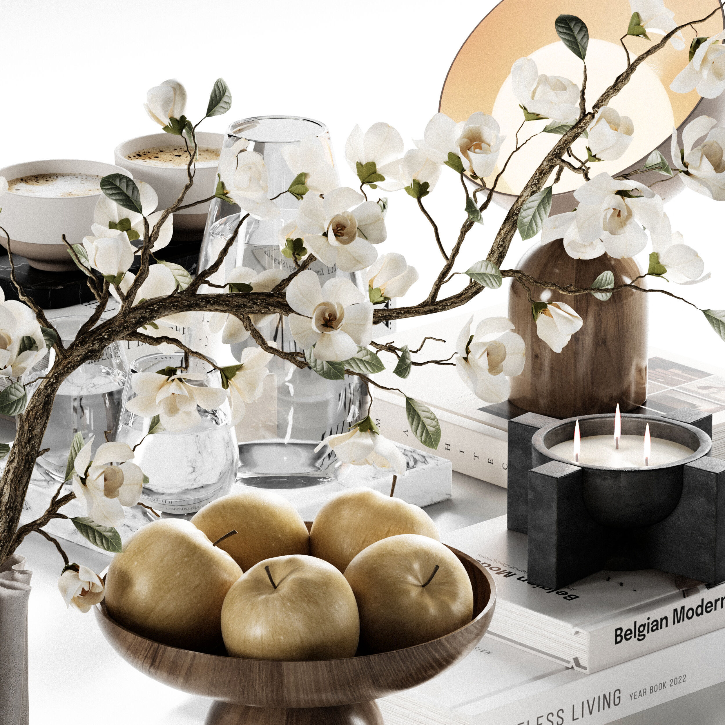 Decorative Set 35 3D model_1