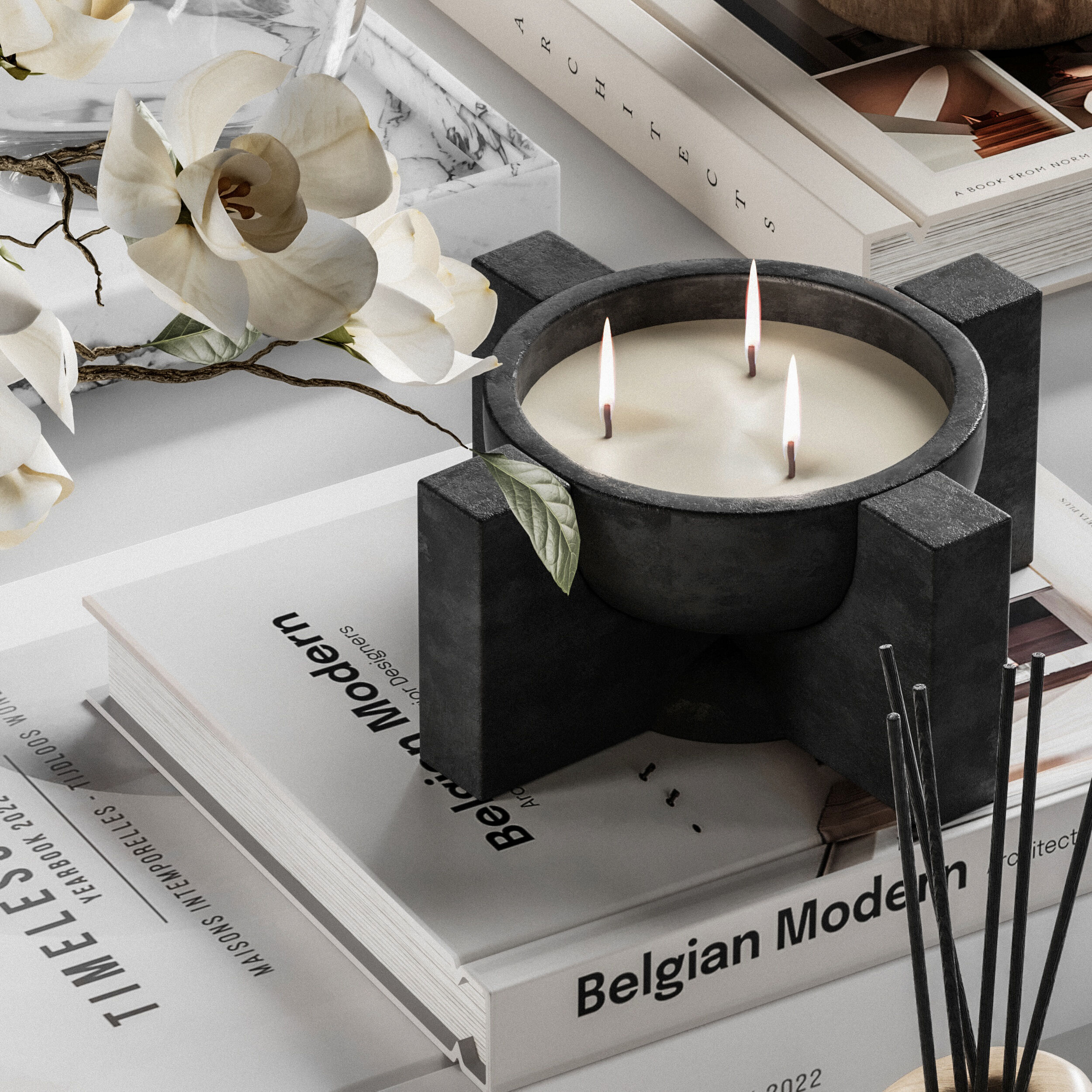 Decorative Set 35 3D model_3