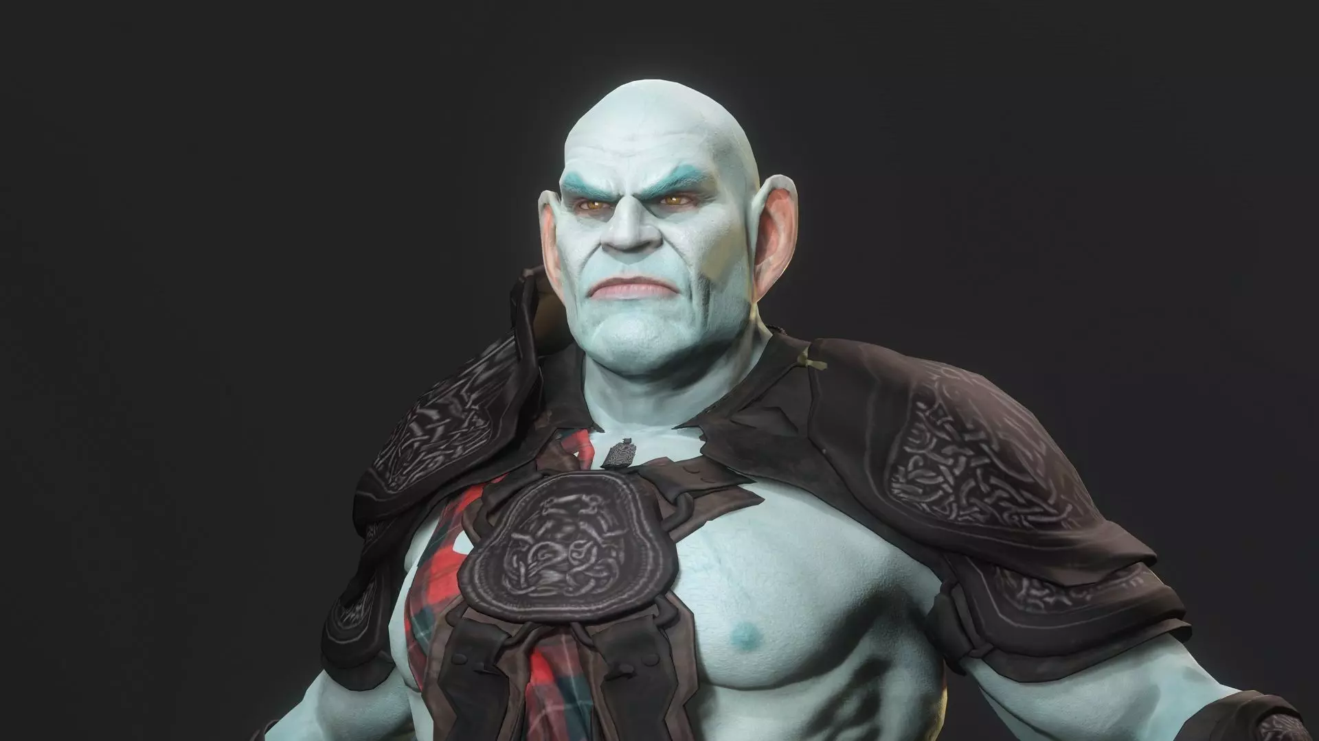 Monster character 3D model_0