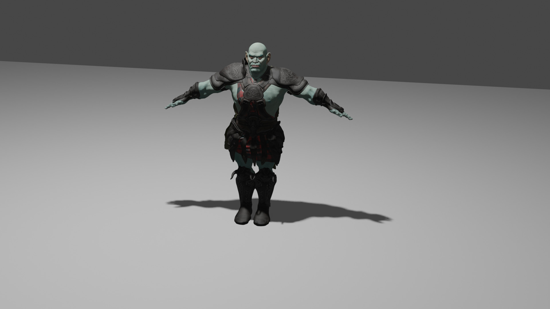 Monster character 3D model_3