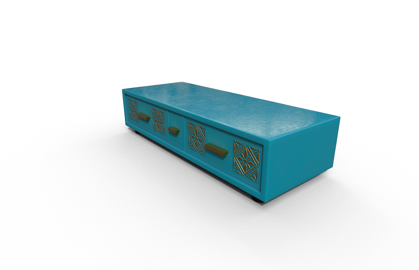 Pack 2 Sets Modern Furniture 3D Model Low-poly 3D model_61