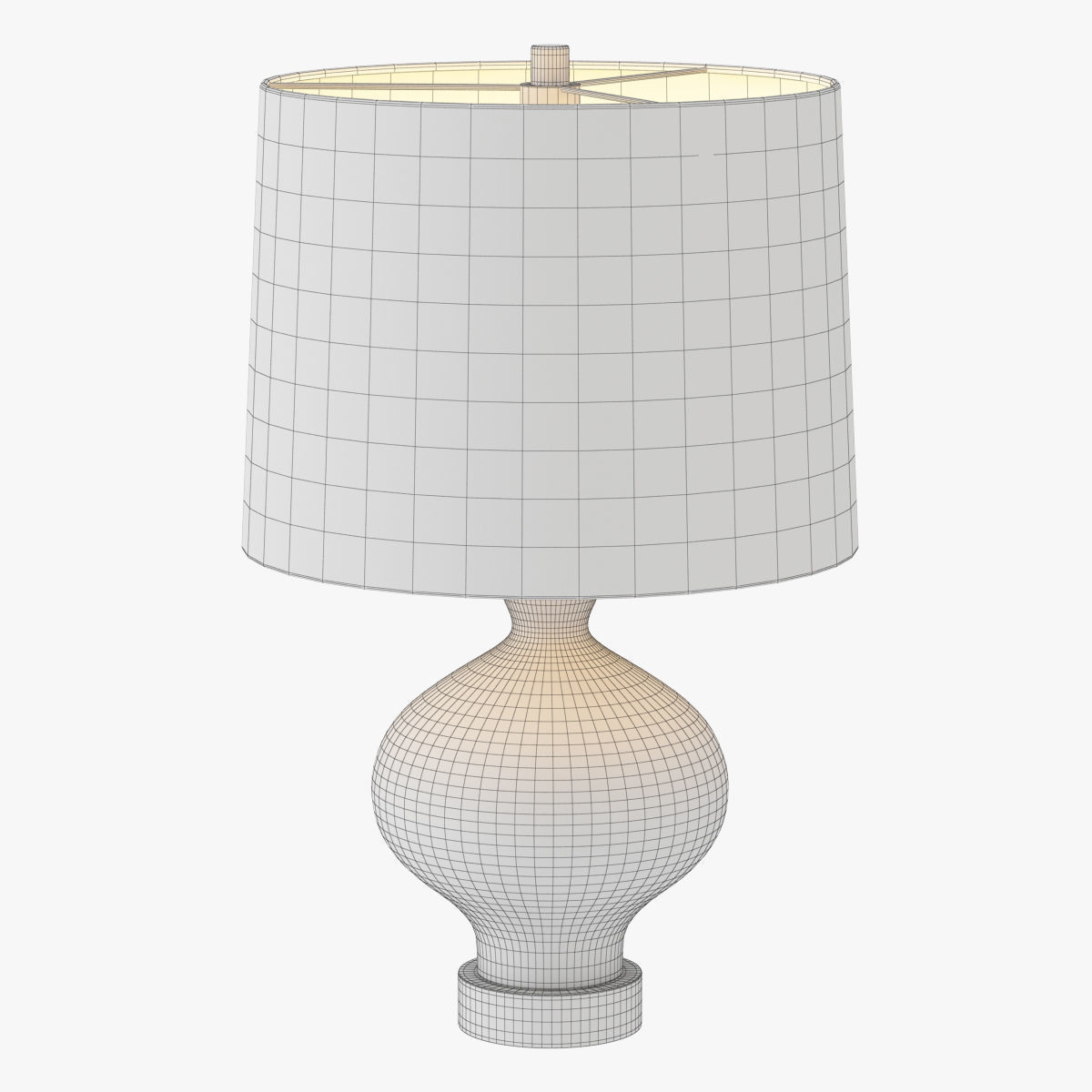 Rejuvenation Colored Glass Table 3D model_3