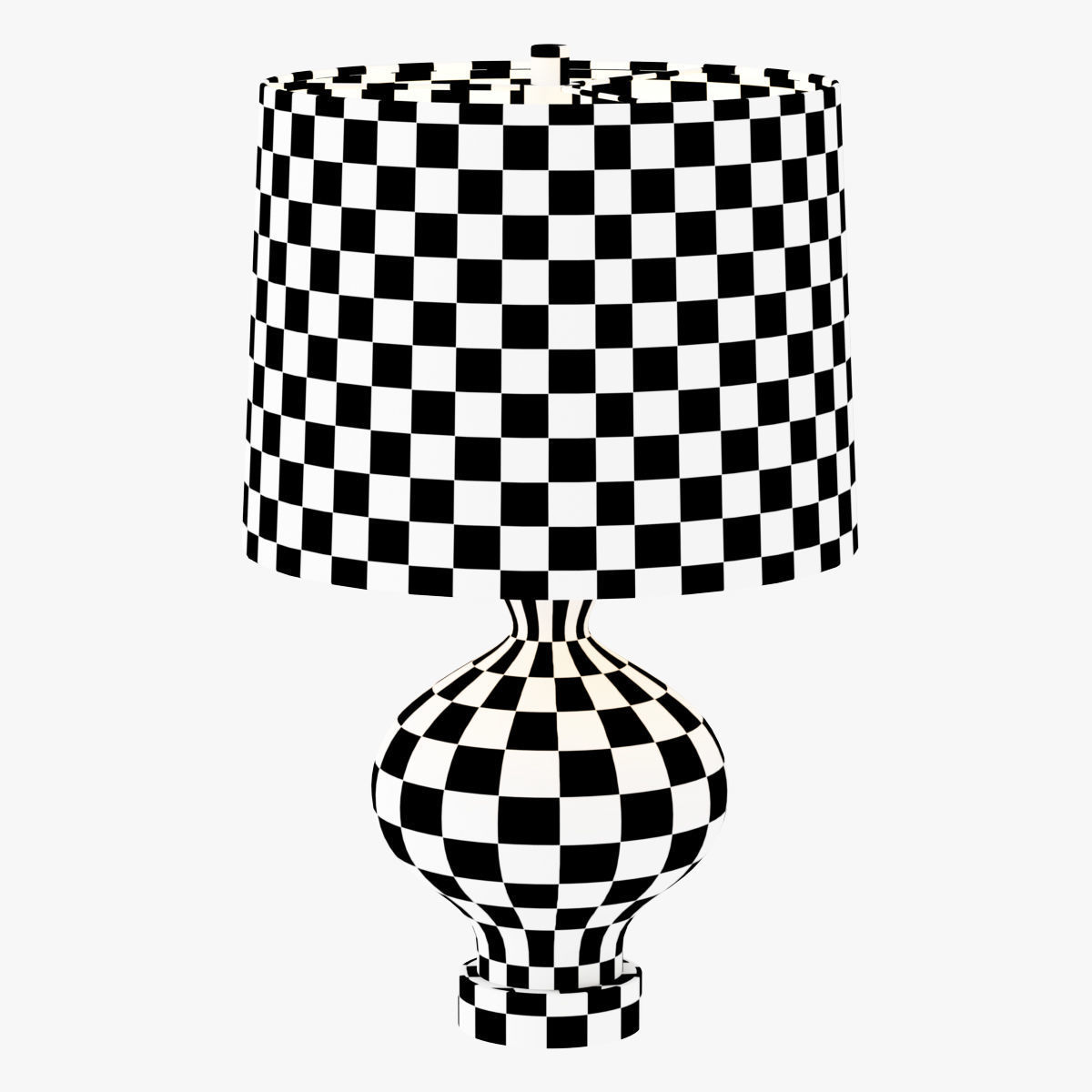 Rejuvenation Colored Glass Table 3D model_4