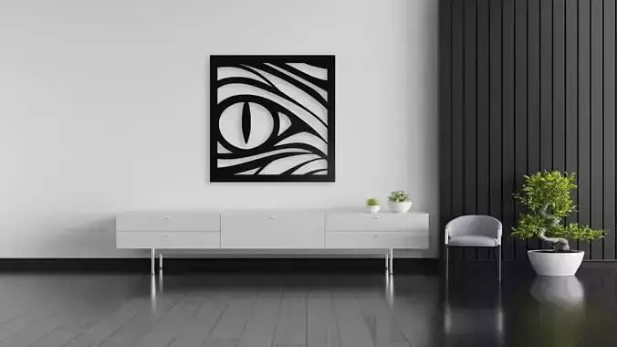 Tiger Eye Wall Art