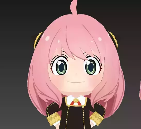 Two-dimensional girl Annie