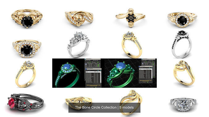 The Bone Circle Collection 