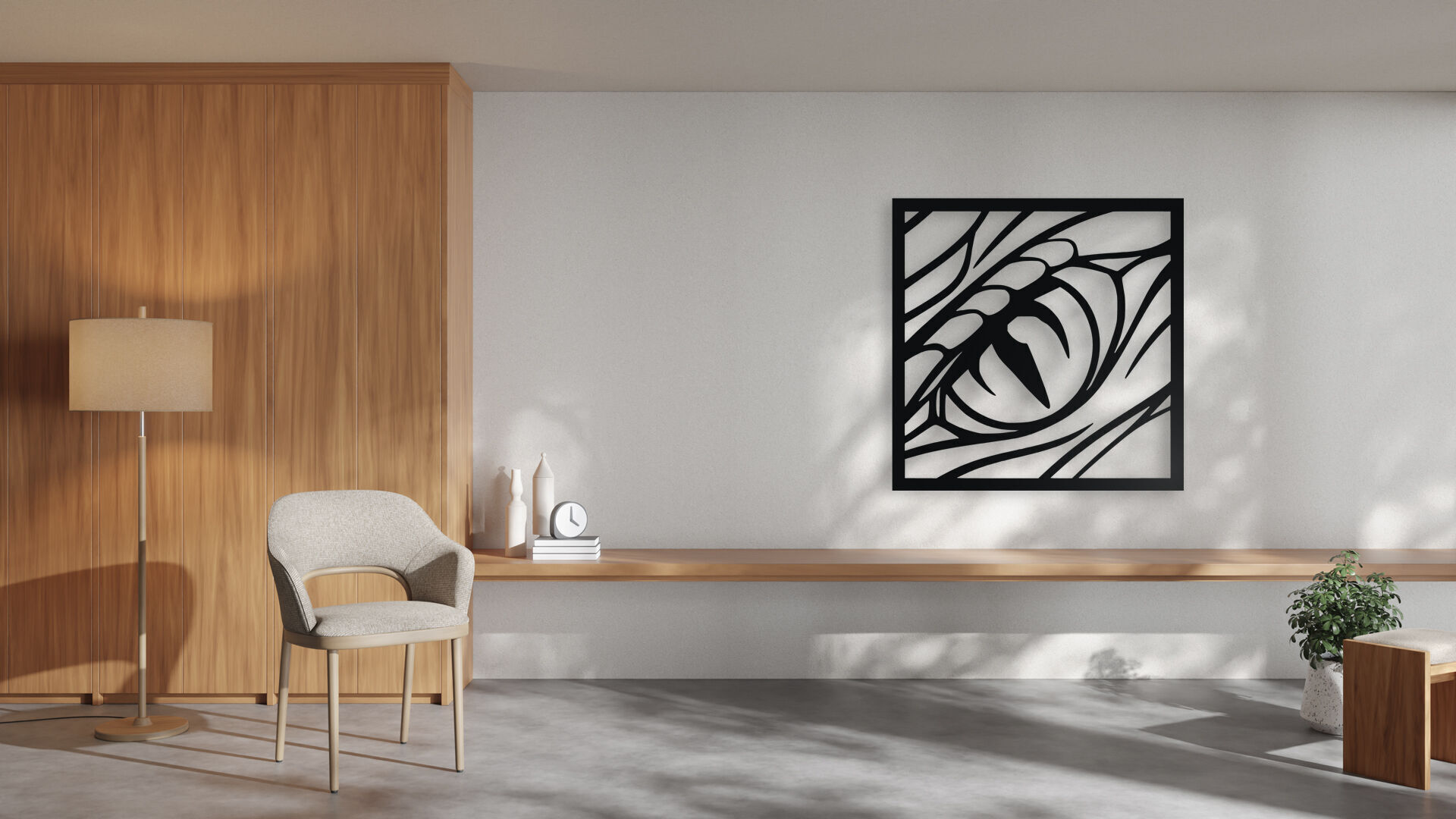 Dragon Eye Wall Art 3D print model_1