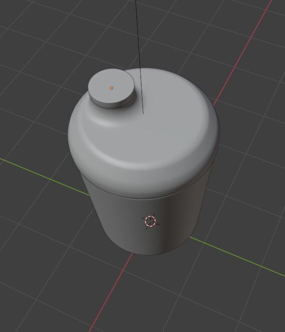 Gourde de la marque Holy 3D model_4