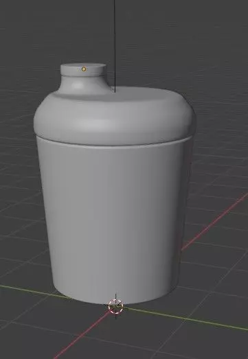 Gourde de la marque Holy 3D model_0