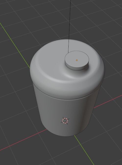 Gourde de la marque Holy 3D model_2