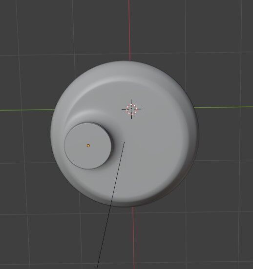 Gourde de la marque Holy 3D model_1