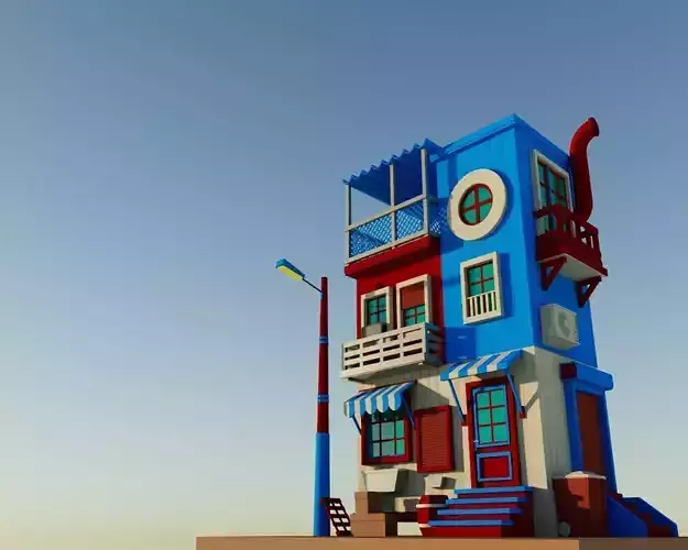 Low Poly House