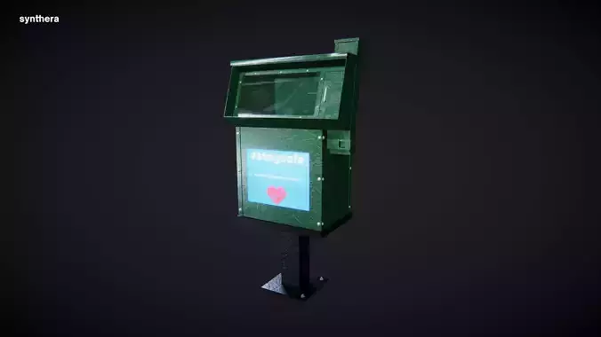 Newspaper Stand 03
