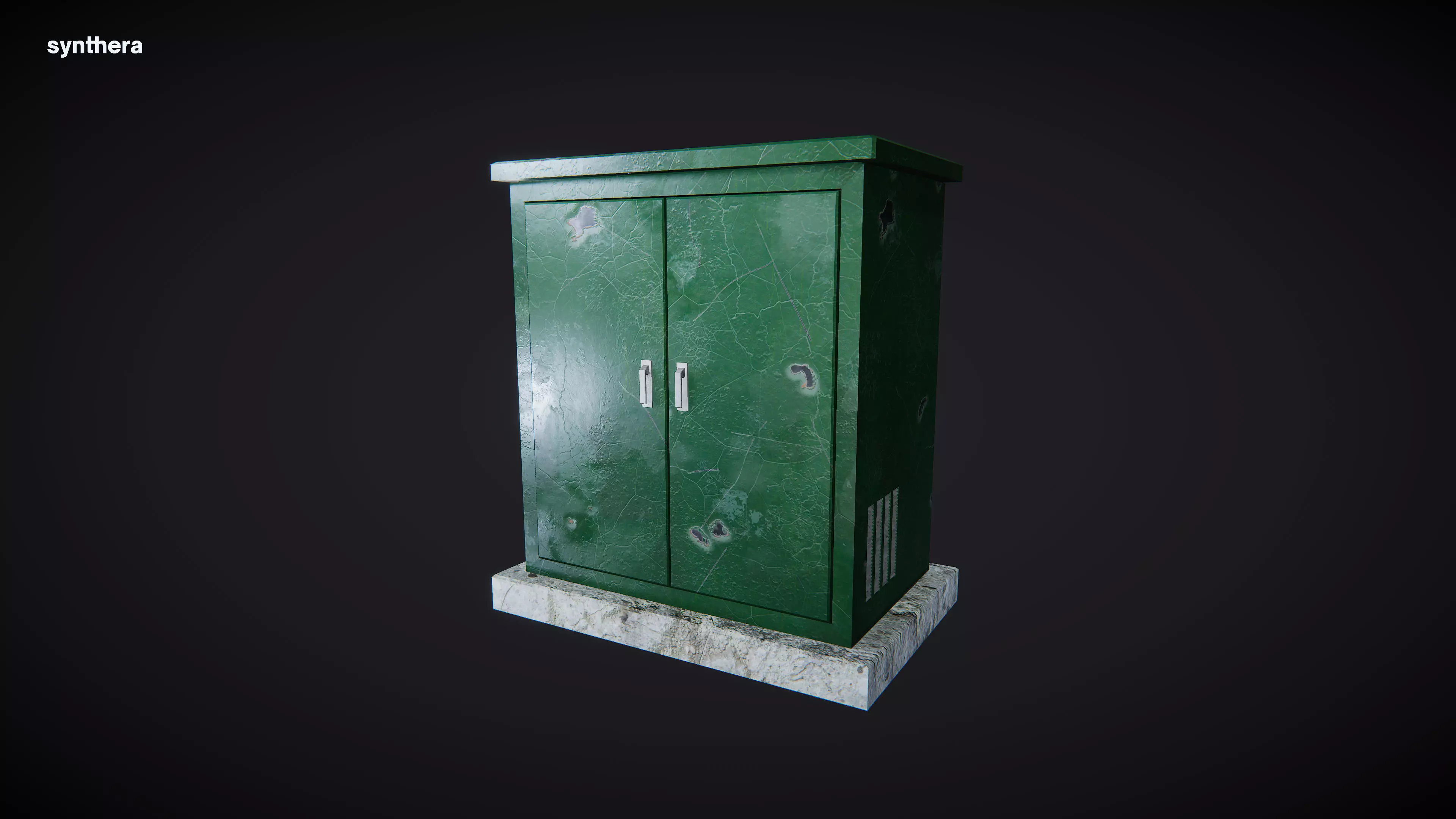 Electric Box 01 3D model_0